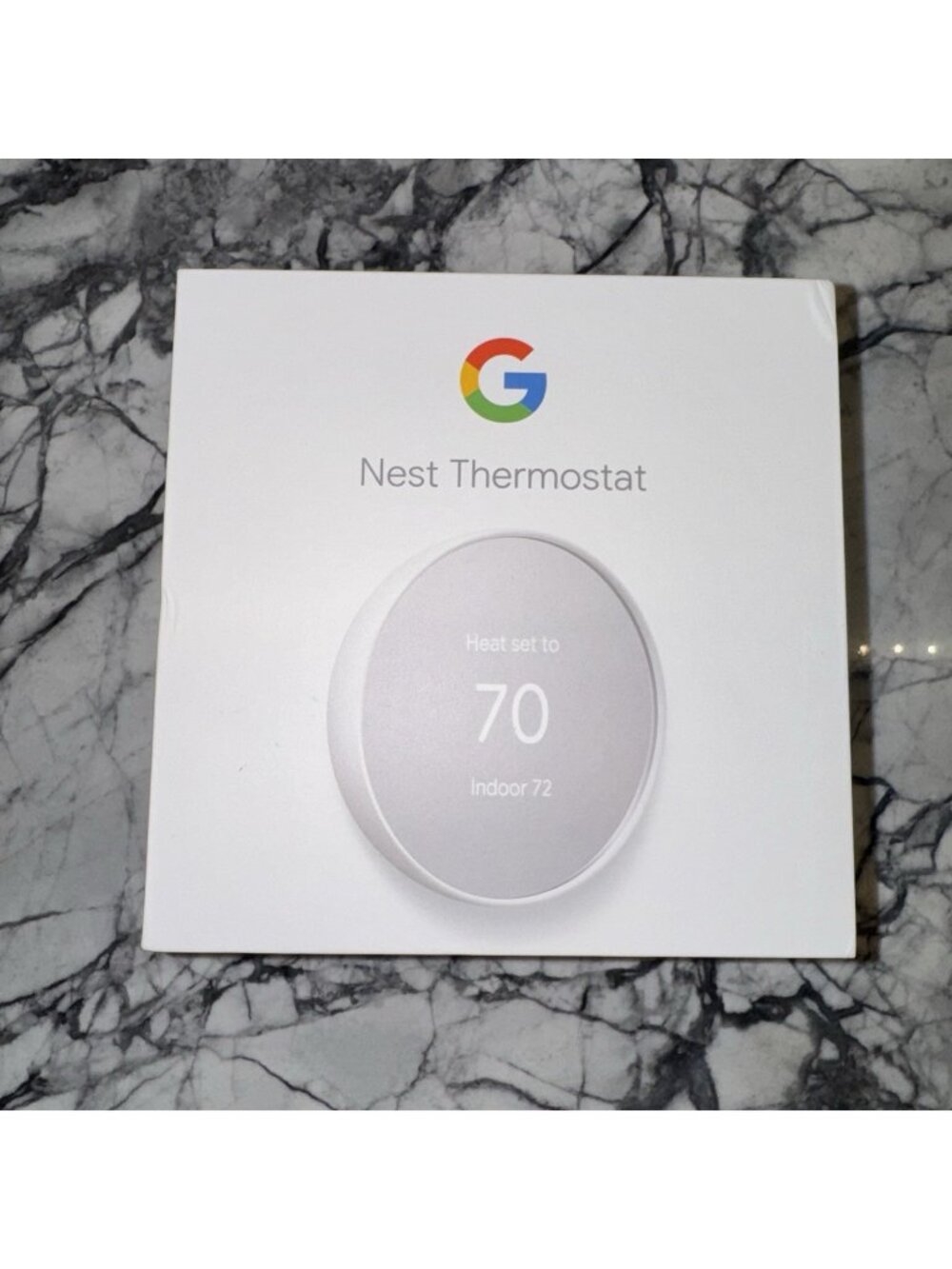 Google G4CVZ Nest Smart Programmable Wi-fi Thermostat  White Brand New